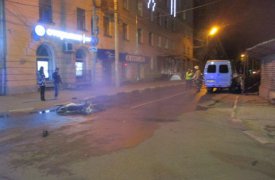 В Туле водитель «Газели» сбил мотоциклиста