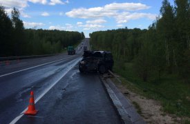 Под Тулой два водителя не поделили дорогу