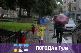 В Туле синоптики обещают небольшой дождь и грозу