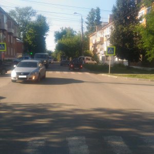 В Киреевске подросток на велосипеде не поделил дорогу с водителем «Фольксвагена»