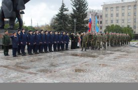 Тульских призывников проводили в армию