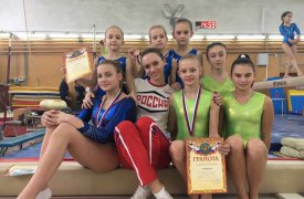 Тульские гимнастки завоевали призовые места на соревнованиях в Смоленске