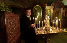 Губернатор Алексей Дюмин принял участие в Рождественском богослужении