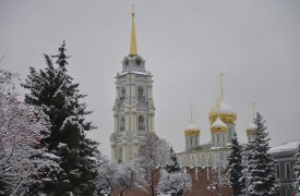 Погода в Туле: морозно, ветрено, снежно