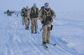Тульские десантники собираются дойти до Рязани на лыжах