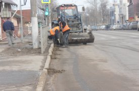 В Пролетарском округе ведутся работы по благоустройству