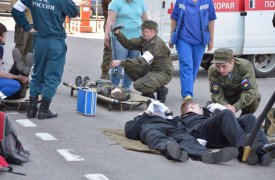 В Туле во время репетиции парада сразу нескольким суворовцам и кадетам стало плохо