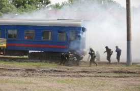 В Туле отработали антитеррористическю угрозу на поезде