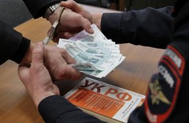 В Тульской области задержан начальник отдела полиции за вымогательство и получение взятки в крупном размере