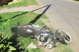 В Туле бесправный мотоциклист-лихач «прокатил» пассажира в больницу