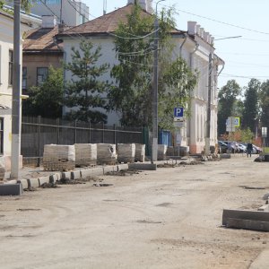 На улице Союзной продолжают ремонт дороги