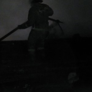 Ночью в рабочем поселке Грицовский сгорела хозпостройка