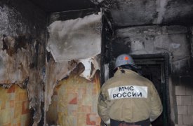 Пожар в квартире в Куркинском районе уничтожил кладовку