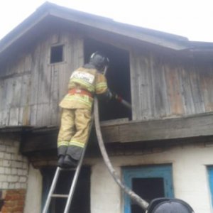 В Тульской области сгорел частный дом: есть пострадавший