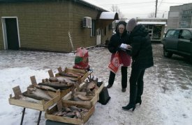 В Пролетарском округе незаконные торговцы рыбой «получили леща»