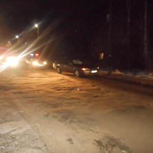 В Тульской области пьяный пешеход чуть не погиб под колёсами «Тойоты»