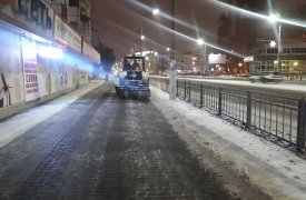 Движение общественного транспорта из-за снегопада в Туле нарушено не было