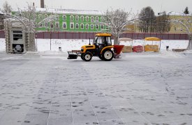 В Туле с Казанской набережной и ул. Металлистов вывезли две тысячи кубометров снега