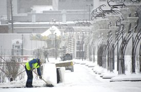 С улиц Тулы вывезли более 16 тысяч кубометров снега