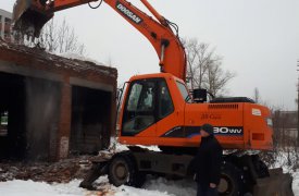 В Центральном районе Тулы сносят гаражи