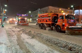 В Туле из-за снегопада усилены меры по уборке