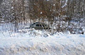 Под Тулой четыре девушки перевернулись на «Рено»