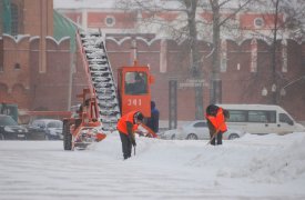 За неделю с тульских улиц вывезли 11471 кубический метр снега