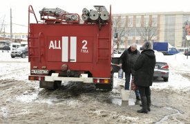 В Пролетарском округе организована раздача воды