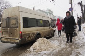 В Туле из маршрутки во время движения выпала женщина