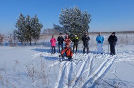 Выходные на Куликовом поле: блины на пеньках, лыжный поход и зимние забавы