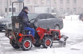 За неделю с территории Тулы вывезли 34,5 тысячи кубометров снега