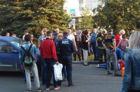 В Новомосковске на пешеходном переходе сбили двух женщин и ребёнка