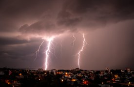 В ближайшие три часа в Туле ожидается гроза