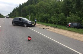 В ДТП под Тулой пострадали пенсионер и трёхлетний ребёнок