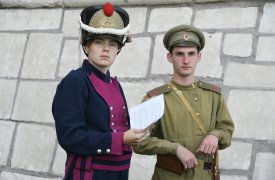 На Казанской набережной прошёл военно-исторический фестиваль «Общий сбор»
