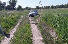 В Тульской области пенсионер перевернулся на мопеде