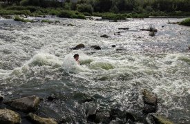 Туляки вновь купаются в Упе рядом с заводом