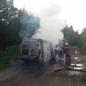 В августе в Тульской области сгорели 11 автомобилей