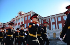 Тульское суворовское училище отмечает третью годовщину