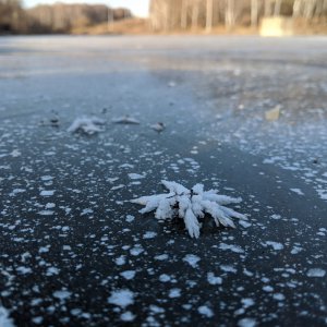 Тульские сотрудники МЧС: толщина льда на водоемах области неоднородна