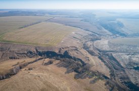 Тульские археологи показали фото памятников древности с высоты птичьего полета