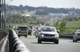 В Туле на Восточном обходе четыре дорожных полосы временно превратятся в две