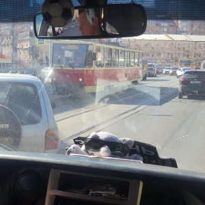 В центре Тулы в результате ДТП встали трамваи