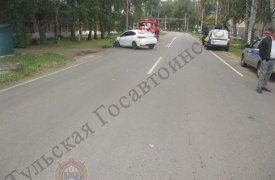 В Тульской области автоледи сбила подростка на мопеде