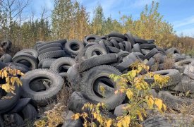 В Пролетарском округе Тулы нашли свалку опасных отходов