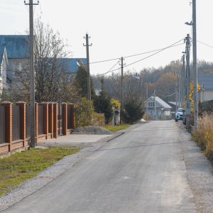 В тульской деревне Ильино заасфальтировали четыре улицы