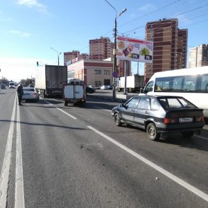 В Туле на проспекте Ленина Mercedes сбил пешехода