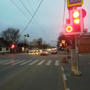 В Туле на перекрестке с ул. Болдина при ДТП с двумя иномарками пострадала  8-летняя девочка