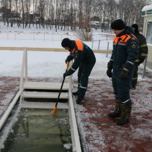 В Туле идёт подготовка к Крещенским купаниям