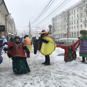 В Туле прошел «День шиворот-навыворот»